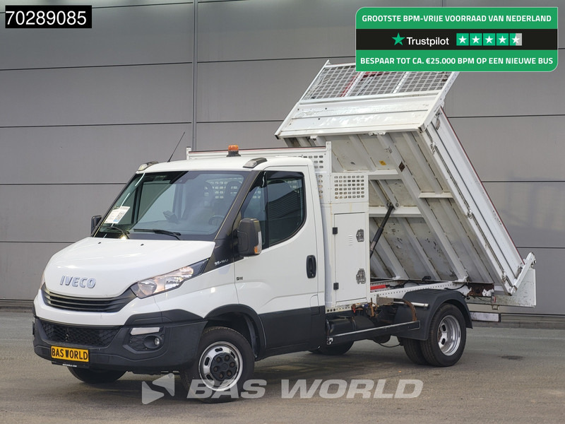 Iveco Daily 35C16 Kipper met Kraan Dubbellucht 3,5t Trekhaak Airco Cruise Camera Euro6 Crane Kran Kranwagen 2m3 Airco Trekhaak Cruise contro - قلاب صغير: صورة 1 Iveco Daily 35C16 Kipper met Kraan Dubbellucht 3,5t Trekhaak Airco Cruise Camera Euro6 Crane Kran Kranwagen 2m3 Airco Trekhaak Cruise contro - قلاب صغير: صورة 1