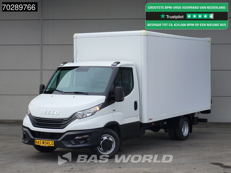 Iveco Daily 35C16 Laadklep Automaat Bakwagen 160PK Airco Euro6 Meubelbak Koffer 19m3 Airco - شاحنة مغلقة الصندوق: صورة 1 Iveco Daily 35C16 Laadklep Automaat Bakwagen 160PK Airco Euro6 Meubelbak Koffer 19m3 Airco - شاحنة مغلقة الصندوق: صورة 1