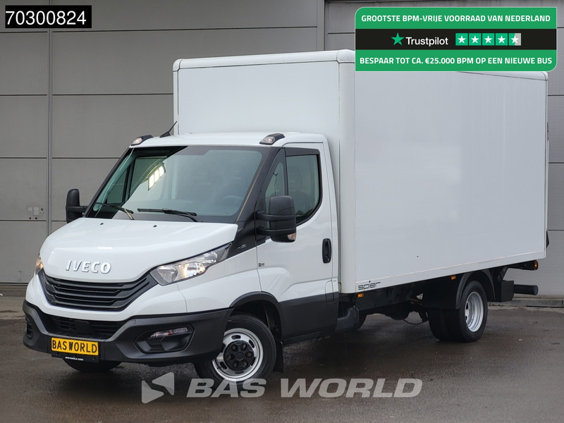 Iveco Daily 35C16 Laadklep Bakwagen Dubbellucht 160PK Airco Euro6 Meubelbak Koffer Airco - شاحنة مغلقة الصندوق: صورة 1 Iveco Daily 35C16 Laadklep Bakwagen Dubbellucht 160PK Airco Euro6 Meubelbak Koffer Airco - شاحنة مغلقة الصندوق: صورة 1