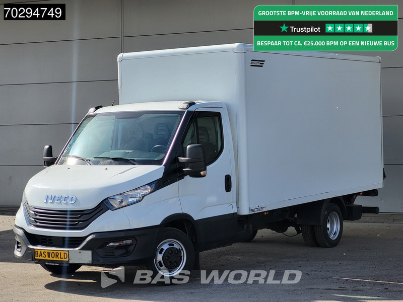 Iveco Daily 35C16 Laadklep Bakwagen Dubbellucht Airco Euro6 Meubelbak Koffer 19m3 Airco - شاحنة مغلقة الصندوق: صورة 1 Iveco Daily 35C16 Laadklep Bakwagen Dubbellucht Airco Euro6 Meubelbak Koffer 19m3 Airco - شاحنة مغلقة الصندوق: صورة 1