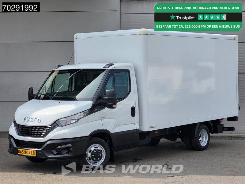 Iveco Daily 35C16 Laadklep Bakwagen Dubbellucht Airco Euro6 Meubelbak Koffer 20m3 Airco - شاحنة مغلقة الصندوق: صورة 1 Iveco Daily 35C16 Laadklep Bakwagen Dubbellucht Airco Euro6 Meubelbak Koffer 20m3 Airco - شاحنة مغلقة الصندوق: صورة 1