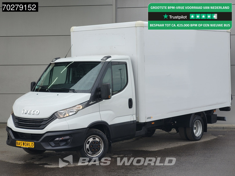 Iveco Daily 35C16 Laadklep Bakwagen Dubbelucht Camera Airco Euro6 Meubelbak Koffer 19m3 Airco - شاحنة مغلقة الصندوق: صورة 1 Iveco Daily 35C16 Laadklep Bakwagen Dubbelucht Camera Airco Euro6 Meubelbak Koffer 19m3 Airco - شاحنة مغلقة الصندوق: صورة 1