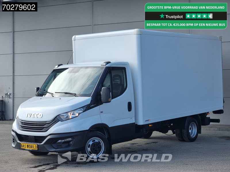 Iveco Daily 35C16 Laadklep Bakwagen Dubbelucht Camera Airco Euro6 Meubelbak Koffer 19m3 Airco - شاحنة مغلقة الصندوق: صورة 1 Iveco Daily 35C16 Laadklep Bakwagen Dubbelucht Camera Airco Euro6 Meubelbak Koffer 19m3 Airco - شاحنة مغلقة الصندوق: صورة 1