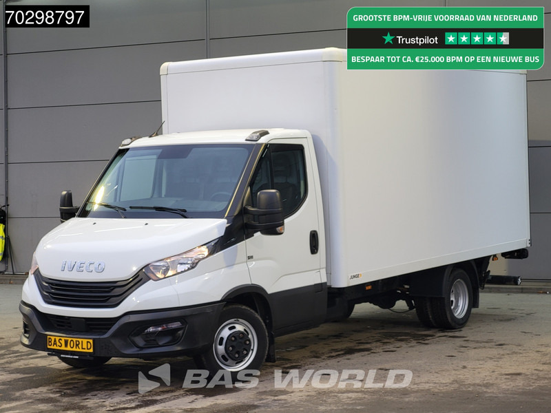 Iveco Daily 35C16 Laadklep Dubbellucht Bakwagen 160PK 3,5t Trekgewicht Airco Euro6 Meubelbak Koffer Airco - شاحنة مغلقة الصندوق: صورة 1 Iveco Daily 35C16 Laadklep Dubbellucht Bakwagen 160PK 3,5t Trekgewicht Airco Euro6 Meubelbak Koffer Airco - شاحنة مغلقة الصندوق: صورة 1