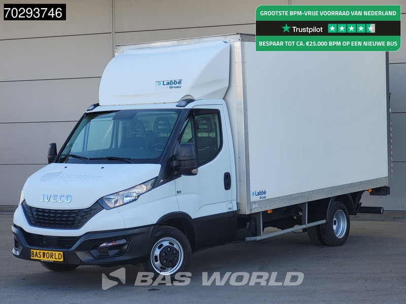 Iveco Daily 35C16 Laadklep Dubbellucht Bakwagen 160PK Airco Cruise Euro6 Meubelbak Koffer 19m3 Airco Cruise control - شاحنة مغلقة الصندوق: صورة 1 Iveco Daily 35C16 Laadklep Dubbellucht Bakwagen 160PK Airco Cruise Euro6 Meubelbak Koffer 19m3 Airco Cruise control - شاحنة مغلقة الصندوق: صورة 1