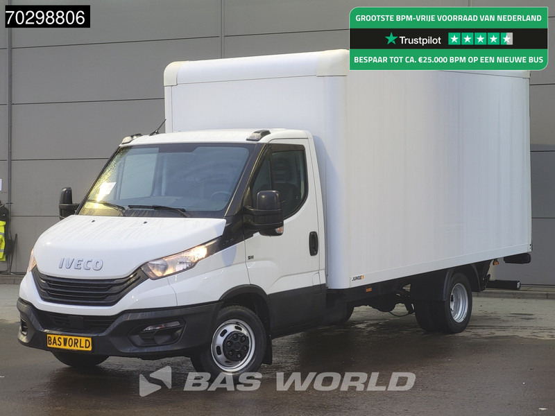 Iveco Daily 35C16 Laadklep Dubbellucht Bakwagen 160PK Airco Euro6 Meubelbak Koffer Airco - شاحنة مغلقة الصندوق: صورة 1 Iveco Daily 35C16 Laadklep Dubbellucht Bakwagen 160PK Airco Euro6 Meubelbak Koffer Airco - شاحنة مغلقة الصندوق: صورة 1