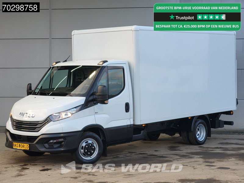 Iveco Daily 35C16 Laadklep Dubbellucht Bakwagen 160PK Airco Euro6 Meubelbak Koffer Airco - شاحنة مغلقة الصندوق: صورة 1 Iveco Daily 35C16 Laadklep Dubbellucht Bakwagen 160PK Airco Euro6 Meubelbak Koffer Airco - شاحنة مغلقة الصندوق: صورة 1