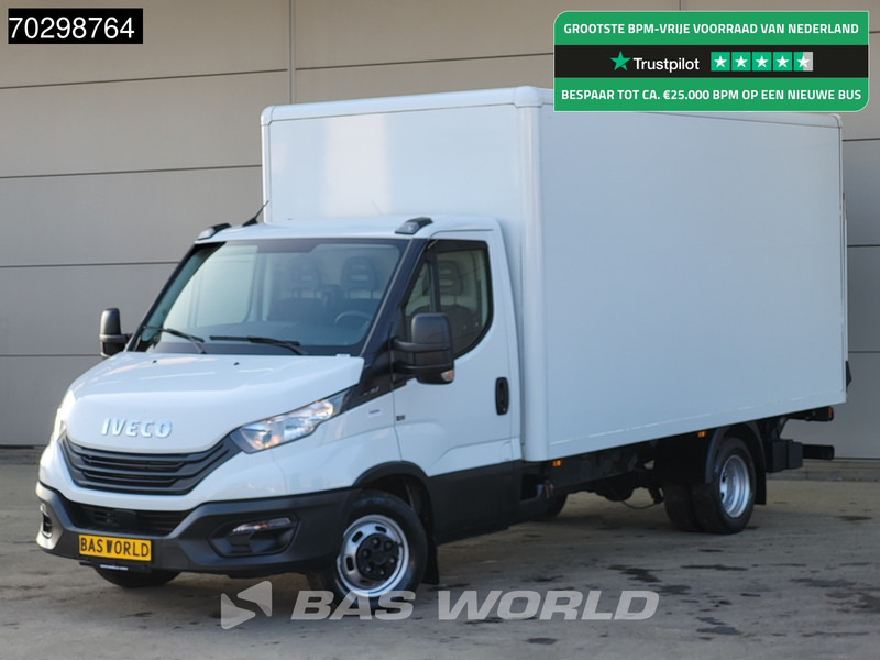Iveco Daily 35C16 Laadklep Dubbellucht Bakwagen 160PK Airco Euro6 Meubelbak Koffer Airco - شاحنة مغلقة الصندوق: صورة 1 Iveco Daily 35C16 Laadklep Dubbellucht Bakwagen 160PK Airco Euro6 Meubelbak Koffer Airco - شاحنة مغلقة الصندوق: صورة 1