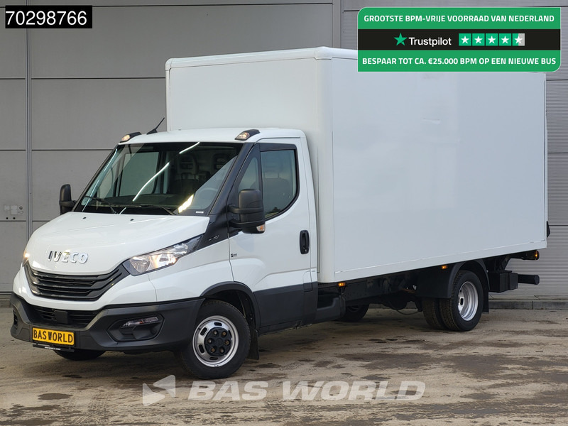 Iveco Daily 35C16 Laadklep Dubbellucht Bakwagen 160PK Airco Euro6 Meubelbak Koffer Airco - شاحنة مغلقة الصندوق: صورة 1 Iveco Daily 35C16 Laadklep Dubbellucht Bakwagen 160PK Airco Euro6 Meubelbak Koffer Airco - شاحنة مغلقة الصندوق: صورة 1