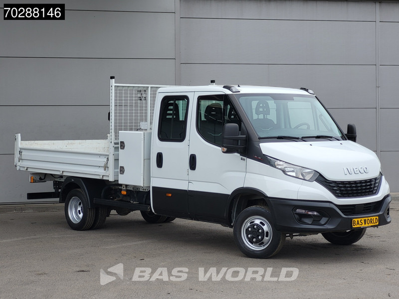 Iveco Daily 35C16 Open Laadbak met Kist Dubbel Cabine Dubbellucht 3,5t Trekhaak Navi Airco Cruise Camera Euro6 Pritsche Pickup Open Box 2m3 - شاحنة مفتوحة: صورة 3 Iveco Daily 35C16 Open Laadbak met Kist Dubbel Cabine Dubbellucht 3,5t Trekhaak Navi Airco Cruise Camera Euro6 Pritsche Pickup Open Box 2m3 - شاحنة مفتوحة: صورة 3