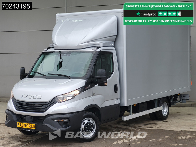 Iveco Daily 35C18 2025 MODEL Automaat 1000kg Laadklep ACC Navi Airco Zijdeur Bakwagen Meubelbak Koffer 21m3 Airco - شاحنة مغلقة الصندوق: صورة 1 Iveco Daily 35C18 2025 MODEL Automaat 1000kg Laadklep ACC Navi Airco Zijdeur Bakwagen Meubelbak Koffer 21m3 Airco - شاحنة مغلقة الصندوق: صورة 1
