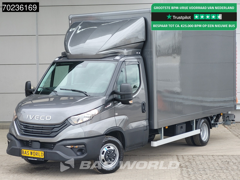 Iveco Daily 35C18 2025 MODEL Automaat 1000kg Laadklep ACC Navi Airco Zijdeur Bakwagen Meubelbak Koffer 21m3 Airco - شاحنة مغلقة الصندوق: صورة 1 Iveco Daily 35C18 2025 MODEL Automaat 1000kg Laadklep ACC Navi Airco Zijdeur Bakwagen Meubelbak Koffer 21m3 Airco - شاحنة مغلقة الصندوق: صورة 1