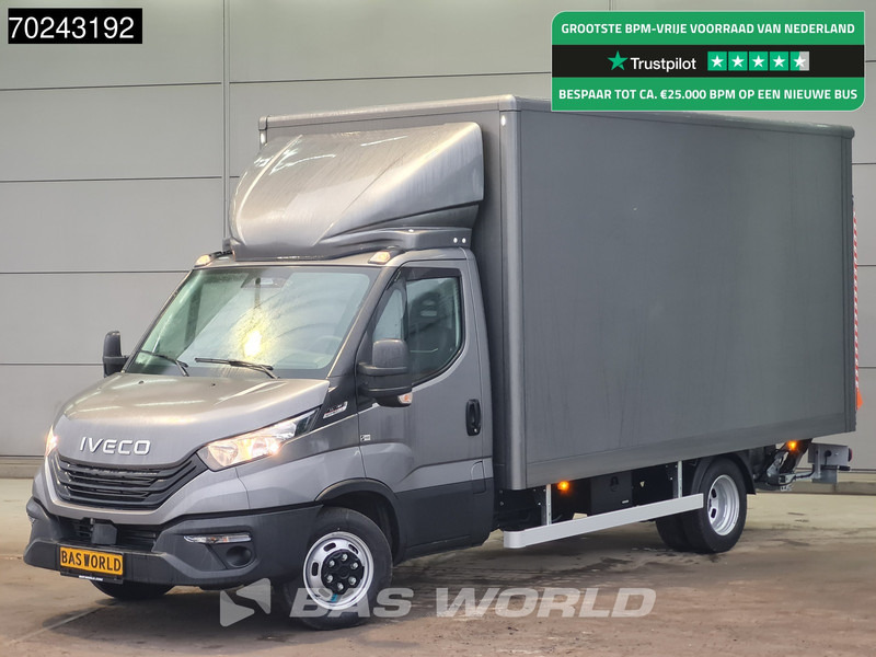 Iveco Daily 35C18 2025 MODEL Automaat 1000kg Laadklep ACC Navi Airco Zijdeur Bakwagen Meubelbak Koffer 21m3 Airco - شاحنة مغلقة الصندوق: صورة 1 Iveco Daily 35C18 2025 MODEL Automaat 1000kg Laadklep ACC Navi Airco Zijdeur Bakwagen Meubelbak Koffer 21m3 Airco - شاحنة مغلقة الصندوق: صورة 1