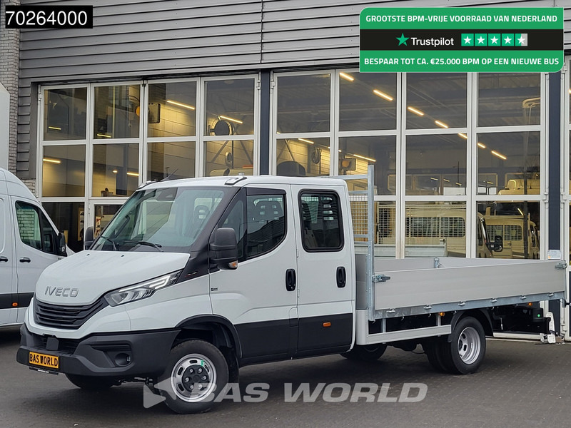 Iveco Daily 35C18 3.0 180PK Nwe model 2025 NL Open laadbak Dubbel Cabine Navi Camera Cruise LED 3,5T Trekvermogen Pritsche Pickup 3m3 Airco - شاحنة مفتوحة: صورة 1 Iveco Daily 35C18 3.0 180PK Nwe model 2025 NL Open laadbak Dubbel Cabine Navi Camera Cruise LED 3,5T Trekvermogen Pritsche Pickup 3m3 Airco - شاحنة مفتوحة: صورة 1