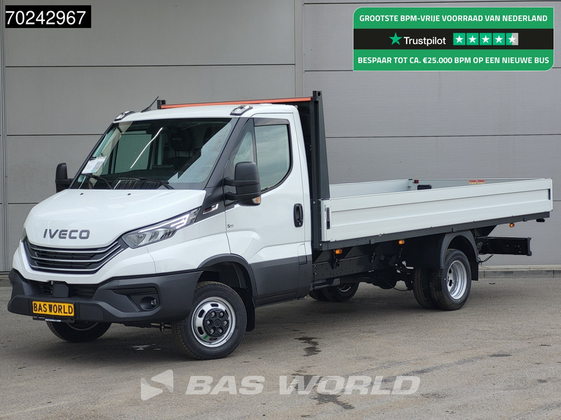 Iveco Daily 35C18 3.0L Automaat Nwe model 2025 Open laadbak Navi ACC LED 3,5T Trekvermogen Pritsche Pickup Airco - شاحنة مفتوحة: صورة 1 Iveco Daily 35C18 3.0L Automaat Nwe model 2025 Open laadbak Navi ACC LED 3,5T Trekvermogen Pritsche Pickup Airco - شاحنة مفتوحة: صورة 1
