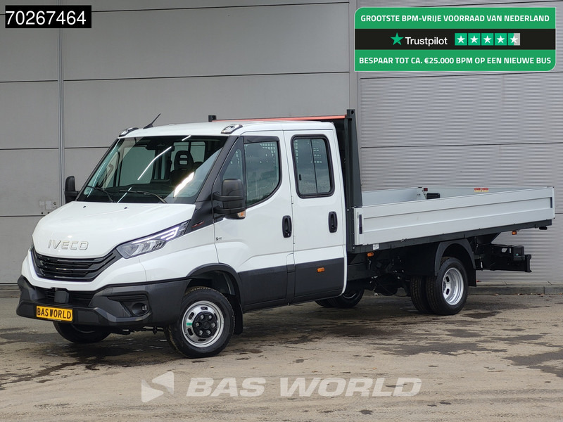 Iveco Daily 35C18 3.0L Open Laadbak 180PK Navi Airco Cruise Camera Parkeersensoren 3,5t Trekgewicht Euro6 Pritsche Pickup Open Box Airco Cru - شاحنة مفتوحة: صورة 1 Iveco Daily 35C18 3.0L Open Laadbak 180PK Navi Airco Cruise Camera Parkeersensoren 3,5t Trekgewicht Euro6 Pritsche Pickup Open Box Airco Cru - شاحنة مفتوحة: صورة 1
