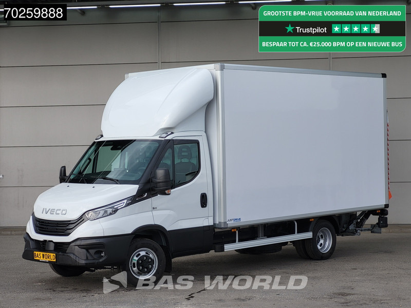 Iveco Daily 35C18 Automaat Luchtvering Zijdeur Laadklep Bakwagen Navi LED Koffer Gesloten laadbak Bakwagen 22m3 Airco Cruise control - شاحنة مغلقة الصندوق: صورة 1 Iveco Daily 35C18 Automaat Luchtvering Zijdeur Laadklep Bakwagen Navi LED Koffer Gesloten laadbak Bakwagen 22m3 Airco Cruise control - شاحنة مغلقة الصندوق: صورة 1
