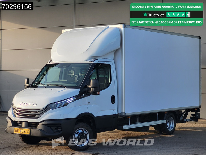 Iveco Daily 35C18 XXL 1000KG Laadklep 3.0L Automaat 3,5t Trekhaak Luchtvering Zijdeur Dubbellucht Bakwagen 180PK LED Airco Cruise Camera Par - شاحنة مغلقة الصندوق: صورة 1 Iveco Daily 35C18 XXL 1000KG Laadklep 3.0L Automaat 3,5t Trekhaak Luchtvering Zijdeur Dubbellucht Bakwagen 180PK LED Airco Cruise Camera Par - شاحنة مغلقة الصندوق: صورة 1