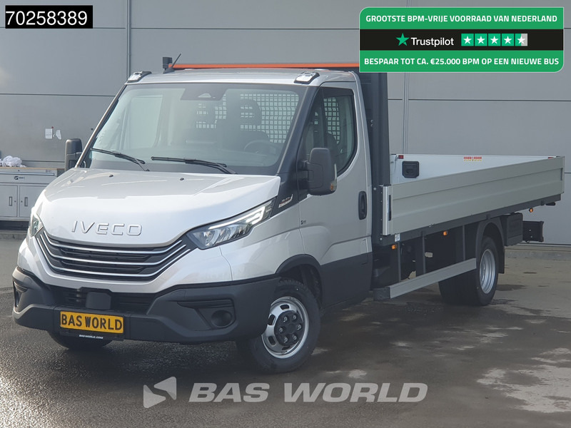Iveco Daily 35C21 3.0 210PK 2025model Open laadbak CarPlay ACC LED 3,5T Trekvermogen Pritsche Pickup Airco - شاحنة مفتوحة: صورة 1 Iveco Daily 35C21 3.0 210PK 2025model Open laadbak CarPlay ACC LED 3,5T Trekvermogen Pritsche Pickup Airco - شاحنة مفتوحة: صورة 1