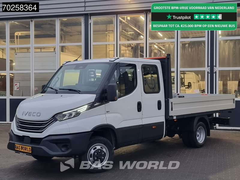 Iveco Daily 35C21 3.0L 210PK 2025model Dubbel Cabine Open laadbak 3.5t Trekhaak CarPlay ACC LED Pritsche Pickup Airco Trekhaak - شاحنة مفتوحة: صورة 1 Iveco Daily 35C21 3.0L 210PK 2025model Dubbel Cabine Open laadbak 3.5t Trekhaak CarPlay ACC LED Pritsche Pickup Airco Trekhaak - شاحنة مفتوحة: صورة 1