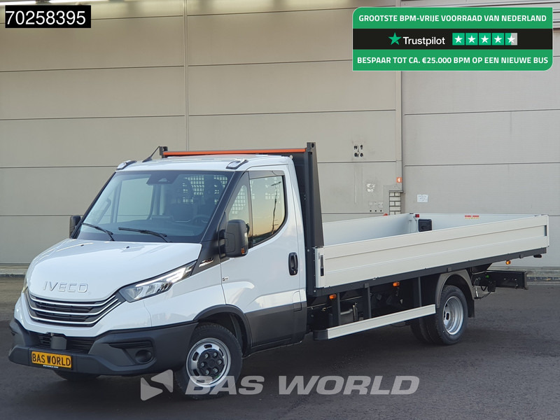 Iveco Daily 35C21 3.0L 210PK Automaat 485cm lange Open Laadbak Dubbellucht Pickup CarPlay ACC Airco - شاحنة مفتوحة: صورة 1 Iveco Daily 35C21 3.0L 210PK Automaat 485cm lange Open Laadbak Dubbellucht Pickup CarPlay ACC Airco - شاحنة مفتوحة: صورة 1