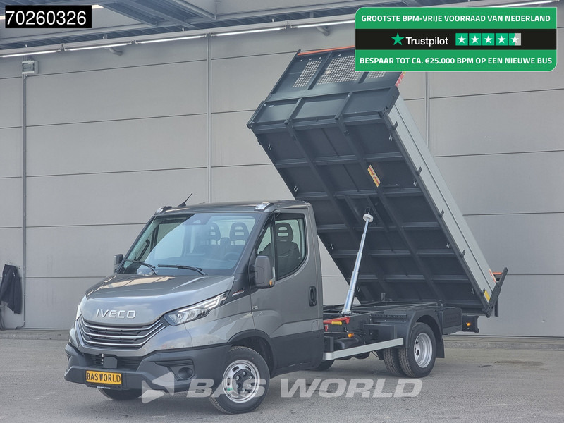 Iveco Daily 35C21 3.0L 210PK Automaat Kipper 2025 ACC Airco CarPlay Tipper Benne Kieper 3m3 Airco - قلاب صغير: صورة 1 Iveco Daily 35C21 3.0L 210PK Automaat Kipper 2025 ACC Airco CarPlay Tipper Benne Kieper 3m3 Airco - قلاب صغير: صورة 1