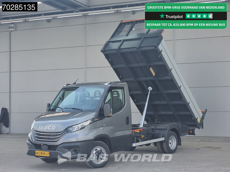 Iveco Daily 35C21 3.0L 210PK Automaat Open Laadbak 2025 ACC Airco CarPlay Pritsche Pickup Open Box 3m3 Airco - شاحنة مفتوحة: صورة 1 Iveco Daily 35C21 3.0L 210PK Automaat Open Laadbak 2025 ACC Airco CarPlay Pritsche Pickup Open Box 3m3 Airco - شاحنة مفتوحة: صورة 1