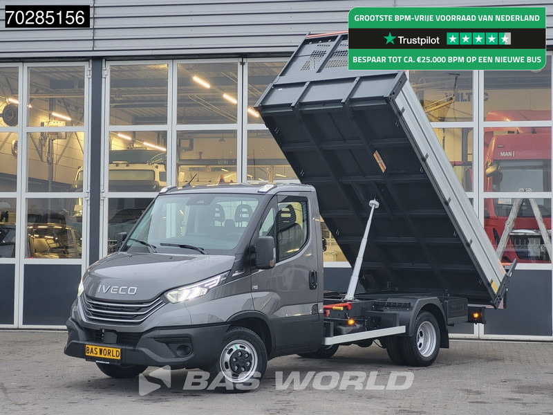 Iveco Daily 35C21 3.0L 210PK Automaat Open Laadbak 2025 model ACC Airco CarPlay Pritsche Pickup Open Box Airco - شاحنة مفتوحة: صورة 1 Iveco Daily 35C21 3.0L 210PK Automaat Open Laadbak 2025 model ACC Airco CarPlay Pritsche Pickup Open Box Airco - شاحنة مفتوحة: صورة 1