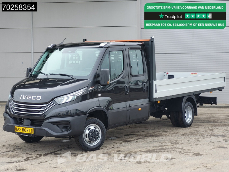 Iveco Daily 35C21 3.0L Automaat 210PK 2025-Model Open laadbak Dubbel Cabine Dubbellucht CarPlay ACC LED 3,5T Trekvermogen Euro6 Pritsche Pic - شاحنة مفتوحة: صورة 1 Iveco Daily 35C21 3.0L Automaat 210PK 2025-Model Open laadbak Dubbel Cabine Dubbellucht CarPlay ACC LED 3,5T Trekvermogen Euro6 Pritsche Pic - شاحنة مفتوحة: صورة 1