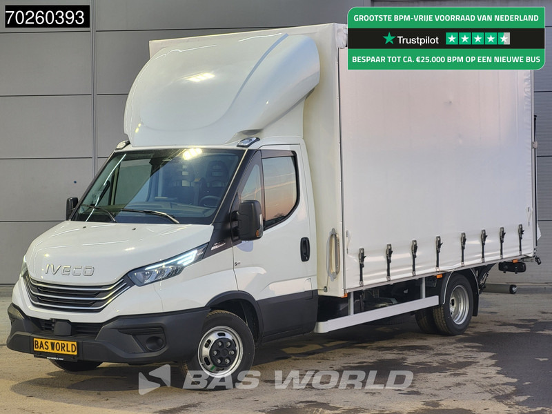 Iveco Daily 35C21 3.0L Automaat Schuifzeilen met Laadklep ACC LED Bakwagen Schuifzeil Zeilen Koffer Meubelbak 21m3 Airco - شاحنة ستارة جانبية: صورة 1 Iveco Daily 35C21 3.0L Automaat Schuifzeilen met Laadklep ACC LED Bakwagen Schuifzeil Zeilen Koffer Meubelbak 21m3 Airco - شاحنة ستارة جانبية: صورة 1