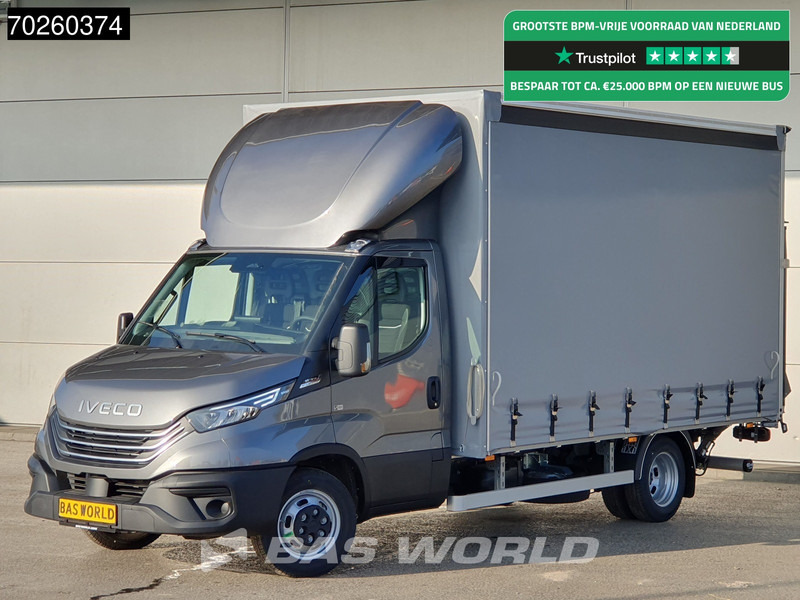 Iveco Daily 35C21 3.0L Automaat Schuifzeilen met Laadklep ACC LED Bakwagen Schuifzeil Zeilen Koffer Meubelbak Plane 22m3 Airco - شاحنة ستارة جانبية: صورة 1 Iveco Daily 35C21 3.0L Automaat Schuifzeilen met Laadklep ACC LED Bakwagen Schuifzeil Zeilen Koffer Meubelbak Plane 22m3 Airco - شاحنة ستارة جانبية: صورة 1
