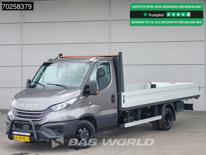 Iveco Daily 35C21 3.0L Black Edition Automaat 210PK 2025-Model Open laadbak Dubbellucht CarPlay ACC LED 3,5T Trekvermogen Euro6 Pritsche Pic - شاحنة مفتوحة: صورة 1 Iveco Daily 35C21 3.0L Black Edition Automaat 210PK 2025-Model Open laadbak Dubbellucht CarPlay ACC LED 3,5T Trekvermogen Euro6 Pritsche Pic - شاحنة مفتوحة: صورة 1