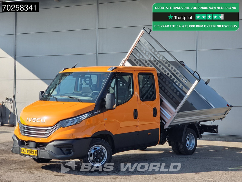 Iveco Daily 35C21 3 zijdige Kipper Dubbel Cabine 210PK 3.0L Dubbellucht Airco Cruise LED Camera Tipper Benne Kieper 2m3 Airco Trekhaak - قلاب صغير: صورة 1 Iveco Daily 35C21 3 zijdige Kipper Dubbel Cabine 210PK 3.0L Dubbellucht Airco Cruise LED Camera Tipper Benne Kieper 2m3 Airco Trekhaak - قلاب صغير: صورة 1