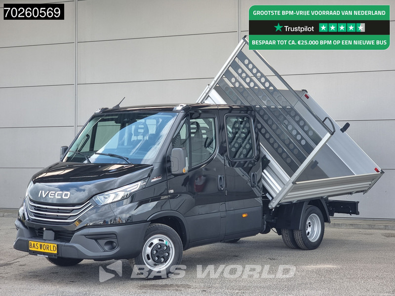 Iveco Daily 35C21 3 zijdige Kipper Dubbel Cabine 210PK 3.0L Dubbellucht Airco Cruise LED Camera Tipper Benne Kieper 2m3 Airco - قلاب صغير: صورة 1 Iveco Daily 35C21 3 zijdige Kipper Dubbel Cabine 210PK 3.0L Dubbellucht Airco Cruise LED Camera Tipper Benne Kieper 2m3 Airco - قلاب صغير: صورة 1