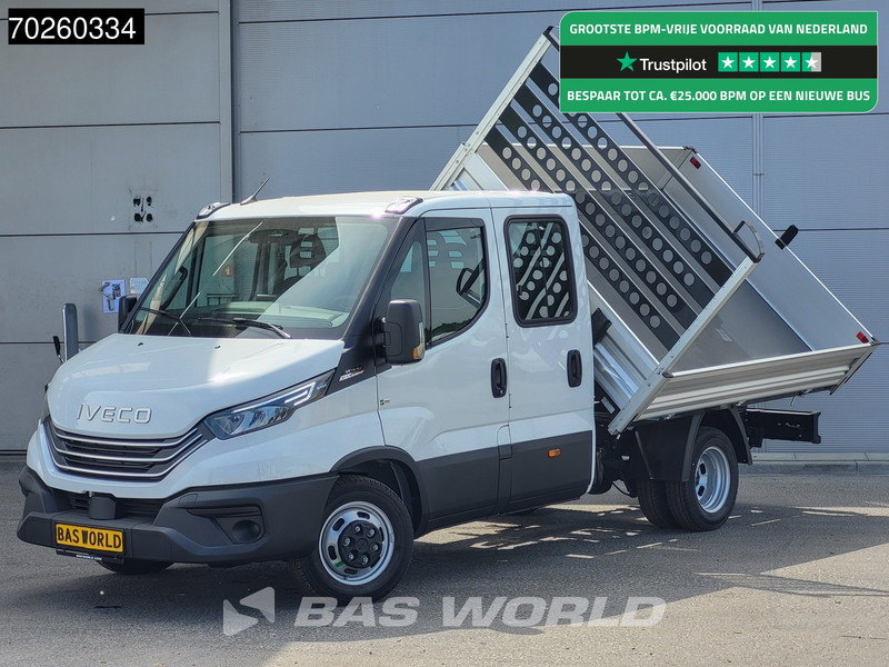 Iveco Daily 35C21 3 zijdige Kipper Dubbel Cabine 210PK 3.0L Dubbellucht Airco Cruise LED Camera Tipper Benne Kieper 2m3 Airco - قلاب صغير: صورة 1 Iveco Daily 35C21 3 zijdige Kipper Dubbel Cabine 210PK 3.0L Dubbellucht Airco Cruise LED Camera Tipper Benne Kieper 2m3 Airco - قلاب صغير: صورة 1