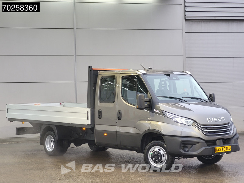 Iveco Daily 35C21 Automaat 2025model Open laadbak Dubbel Cabine CarPlay ACC LED 3,5T Trekvermogen Pritsche Pickup Airco Dubbel cabine - شاحنة مفتوحة: صورة 2 Iveco Daily 35C21 Automaat 2025model Open laadbak Dubbel Cabine CarPlay ACC LED 3,5T Trekvermogen Pritsche Pickup Airco Dubbel cabine - شاحنة مفتوحة: صورة 2
