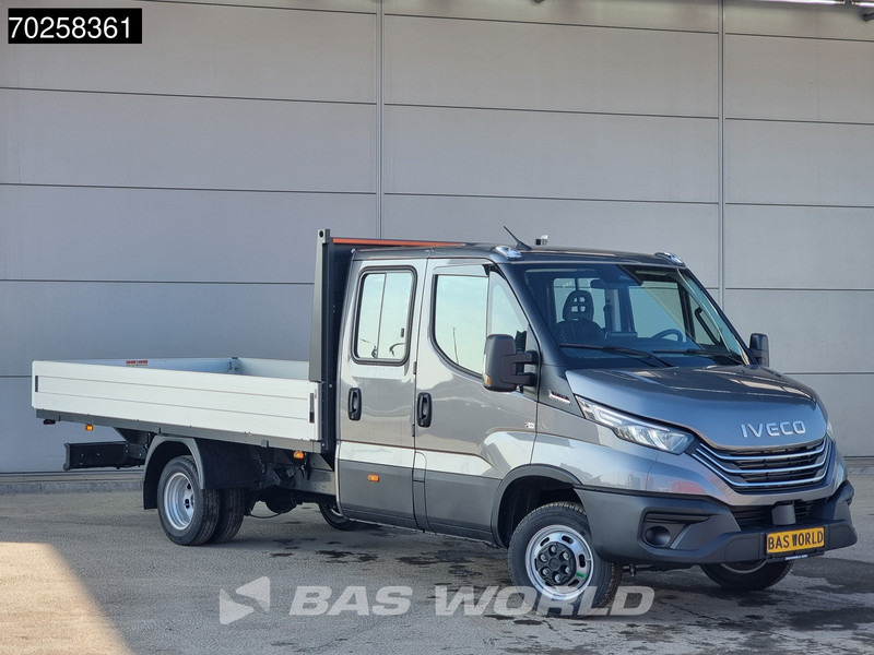 Iveco Daily 35C21 Automaat 2025model Open laadbak Dubbel Cabine CarPlay ACC LED 3,5T Trekvermogen Pritsche Pickup Airco Dubbel cabine - شاحنة مفتوحة: صورة 3 Iveco Daily 35C21 Automaat 2025model Open laadbak Dubbel Cabine CarPlay ACC LED 3,5T Trekvermogen Pritsche Pickup Airco Dubbel cabine - شاحنة مفتوحة: صورة 3