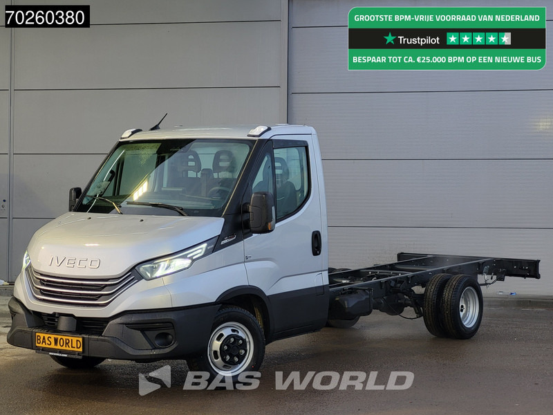 Iveco Daily 35C21 Automaat 410wb Dubbellucht 2025model Chassis Cabine ACC Fahrgestell Airco - شاحنة التوصيل: صورة 1 Iveco Daily 35C21 Automaat 410wb Dubbellucht 2025model Chassis Cabine ACC Fahrgestell Airco - شاحنة التوصيل: صورة 1
