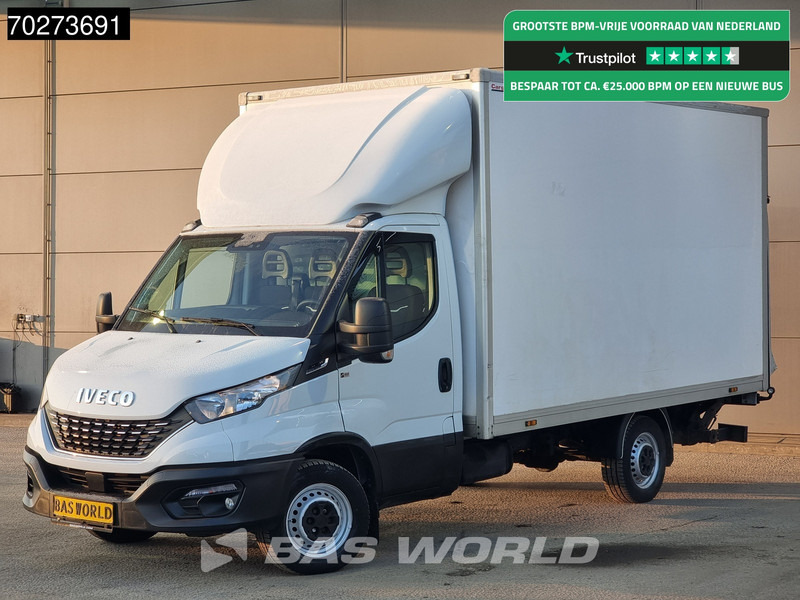 Iveco Daily 35S14 Automaat Laadklep Zijdeur Bakwagen Airco Cruise Meubelbak Koffer 20m3 Airco Cruise control - شاحنة مغلقة الصندوق: صورة 1 Iveco Daily 35S14 Automaat Laadklep Zijdeur Bakwagen Airco Cruise Meubelbak Koffer 20m3 Airco Cruise control - شاحنة مغلقة الصندوق: صورة 1