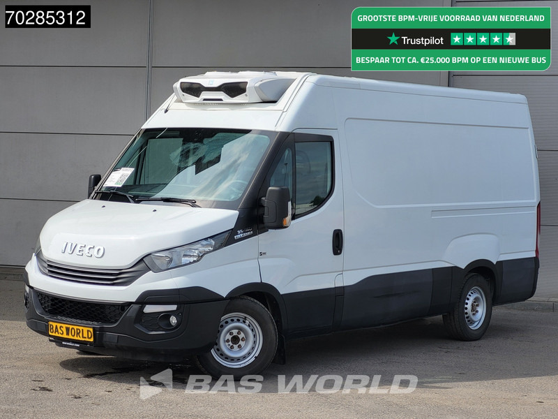 Iveco Daily 35S14 Koelwagen Automaat Airco Cruise Euro6 Koel Koeler Kühl Kühler Kühlwagen 9m3 Airco Cruise control - شاحنة مُبرّدة للتوصيل: صورة 1 Iveco Daily 35S14 Koelwagen Automaat Airco Cruise Euro6 Koel Koeler Kühl Kühler Kühlwagen 9m3 Airco Cruise control - شاحنة مُبرّدة للتوصيل: صورة 1