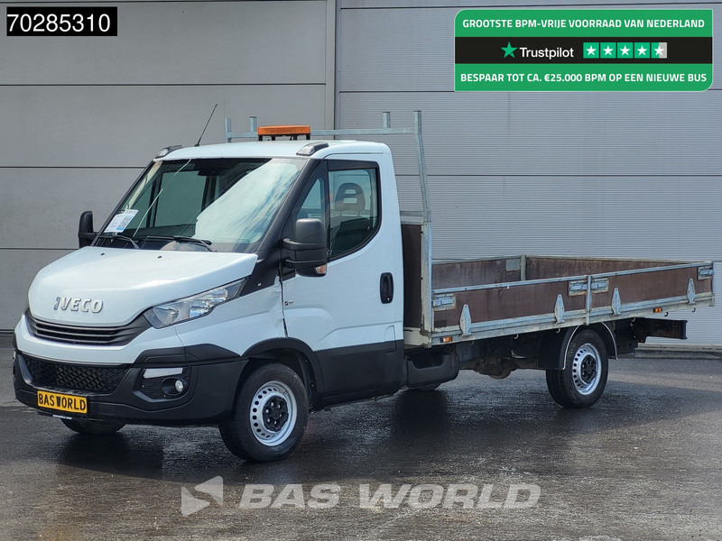 Iveco Daily 35S14 Open Laadbak 3,5t Trekhaak Airco Cruise Euro6 Pritsche Pickup Open Box Airco Trekhaak Cruise control - شاحنة مفتوحة: صورة 1 Iveco Daily 35S14 Open Laadbak 3,5t Trekhaak Airco Cruise Euro6 Pritsche Pickup Open Box Airco Trekhaak Cruise control - شاحنة مفتوحة: صورة 1