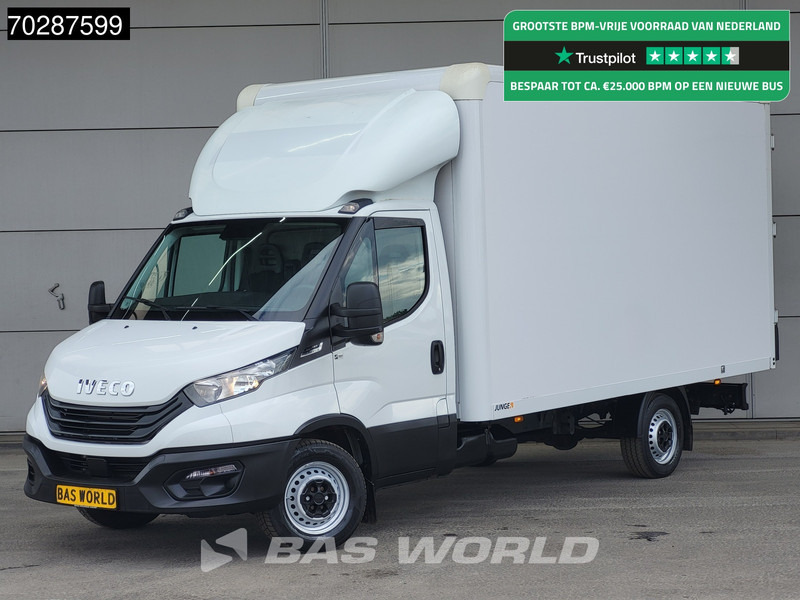 Iveco Daily 35S16 Automaat Bakwagen Achterdeuren Airco Camera Euro6 Meubelbak Koffer 21m3 Airco - شاحنة مغلقة الصندوق: صورة 1 Iveco Daily 35S16 Automaat Bakwagen Achterdeuren Airco Camera Euro6 Meubelbak Koffer 21m3 Airco - شاحنة مغلقة الصندوق: صورة 1