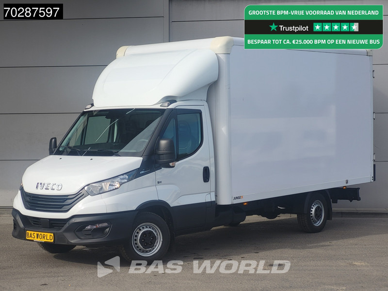 Iveco Daily 35S16 Automaat Bakwagen Achterdeuren Airco Camera Euro6 Meubelbak Koffer 21m3 Airco - شاحنة مغلقة الصندوق: صورة 1 Iveco Daily 35S16 Automaat Bakwagen Achterdeuren Airco Camera Euro6 Meubelbak Koffer 21m3 Airco - شاحنة مغلقة الصندوق: صورة 1