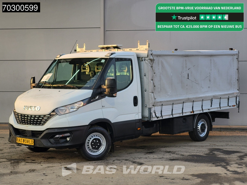 Iveco Daily 35S16 Automaat Open Laadbaak 3,5t Trekhaak ACC Airco Camera Euro6 Pritsche Pickup Open Box Airco Trekhaak - شاحنة مفتوحة: صورة 1 Iveco Daily 35S16 Automaat Open Laadbaak 3,5t Trekhaak ACC Airco Camera Euro6 Pritsche Pickup Open Box Airco Trekhaak - شاحنة مفتوحة: صورة 1
