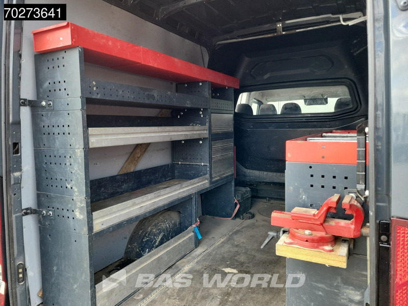 فان Iveco Daily 35S16 Dubbel Cabine Automaat 3,5t Trekhaak Werkplaatsinrichting LED Airco Cruise Camera Parkeersensoren DC Doka Mixto 8m3 Airco: صورة 8