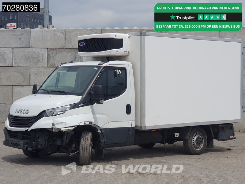 Iveco Daily 35S16 SCHADE! Koelwagen Zijdeur Carrier Xarios Airco Camera Euro6 Koel Koeler Kühl Kühler Kühlwagen Kühlkoffer 13m3 Airco - شاحنة مُبرّدة للتوصيل: صورة 1 Iveco Daily 35S16 SCHADE! Koelwagen Zijdeur Carrier Xarios Airco Camera Euro6 Koel Koeler Kühl Kühler Kühlwagen Kühlkoffer 13m3 Airco - شاحنة مُبرّدة للتوصيل: صورة 1