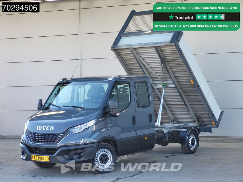 Iveco Daily 35S18 3.0L Automaat Kipper Dubbel Cabine 180PK 3,5t Trekhaak LED Airco Cruise Euro6 Kieper Tipper Benne 3m3 Airco Trekhaak Cruis - قلاب صغير: صورة 1 Iveco Daily 35S18 3.0L Automaat Kipper Dubbel Cabine 180PK 3,5t Trekhaak LED Airco Cruise Euro6 Kieper Tipper Benne 3m3 Airco Trekhaak Cruis - قلاب صغير: صورة 1