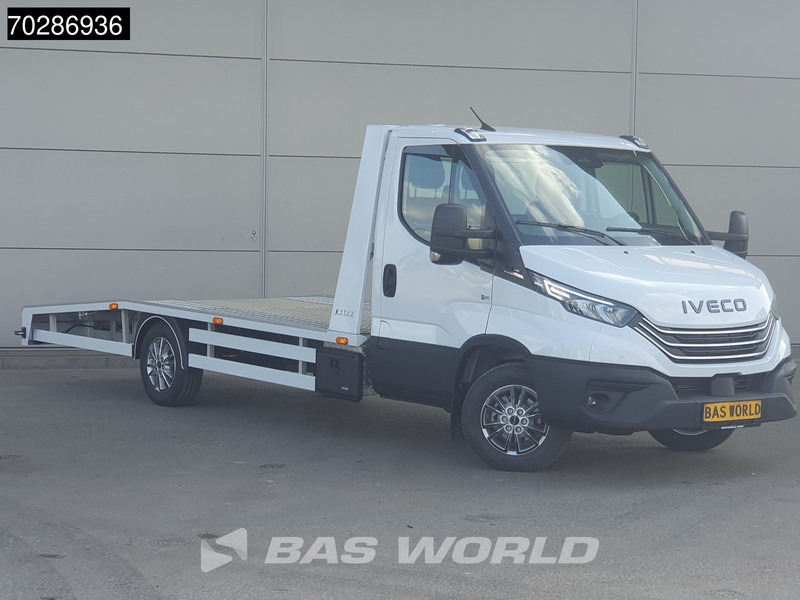 Iveco Daily 35S18 3.0L Autotransporter Automaat 3,5t Trekhaak Navi ACC LED Airco Lier Euro6 Oprijwagen Cartransporter Trekhaak - شاحنة التوصيل: صورة 3 Iveco Daily 35S18 3.0L Autotransporter Automaat 3,5t Trekhaak Navi ACC LED Airco Lier Euro6 Oprijwagen Cartransporter Trekhaak - شاحنة التوصيل: صورة 3