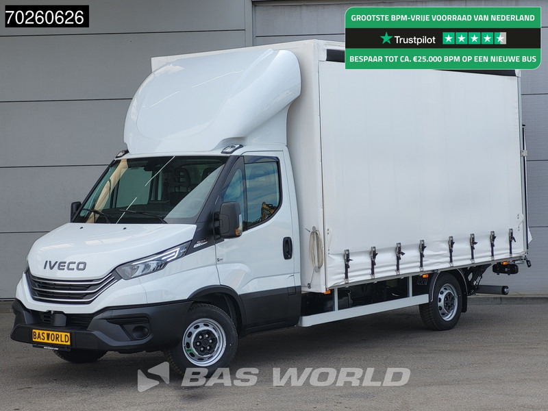Iveco Daily 35S21 3.0L 210PK Automaat Schuifzeilen Laadklep ACC LED CarPlay Euro6 Schuifzeil Zeilen Koffer Meubelbak Bakwagen Airco - شاحنة ستارة جانبية: صورة 1 Iveco Daily 35S21 3.0L 210PK Automaat Schuifzeilen Laadklep ACC LED CarPlay Euro6 Schuifzeil Zeilen Koffer Meubelbak Bakwagen Airco - شاحنة ستارة جانبية: صورة 1