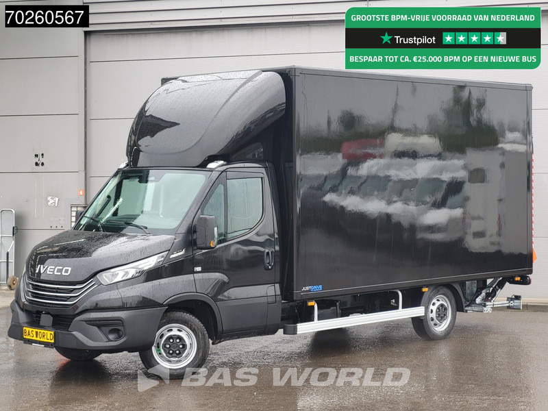 Iveco Daily 35S21 3.0L Automaat Laadklep Zijdeur ACC LED CarPlay Lat om Lat D'Hollandia 3,5t Trekvermogen Meubelbak Koffer Bakwagen 21m3 Air - شاحنة مغلقة الصندوق: صورة 1 Iveco Daily 35S21 3.0L Automaat Laadklep Zijdeur ACC LED CarPlay Lat om Lat D'Hollandia 3,5t Trekvermogen Meubelbak Koffer Bakwagen 21m3 Air - شاحنة مغلقة الصندوق: صورة 1